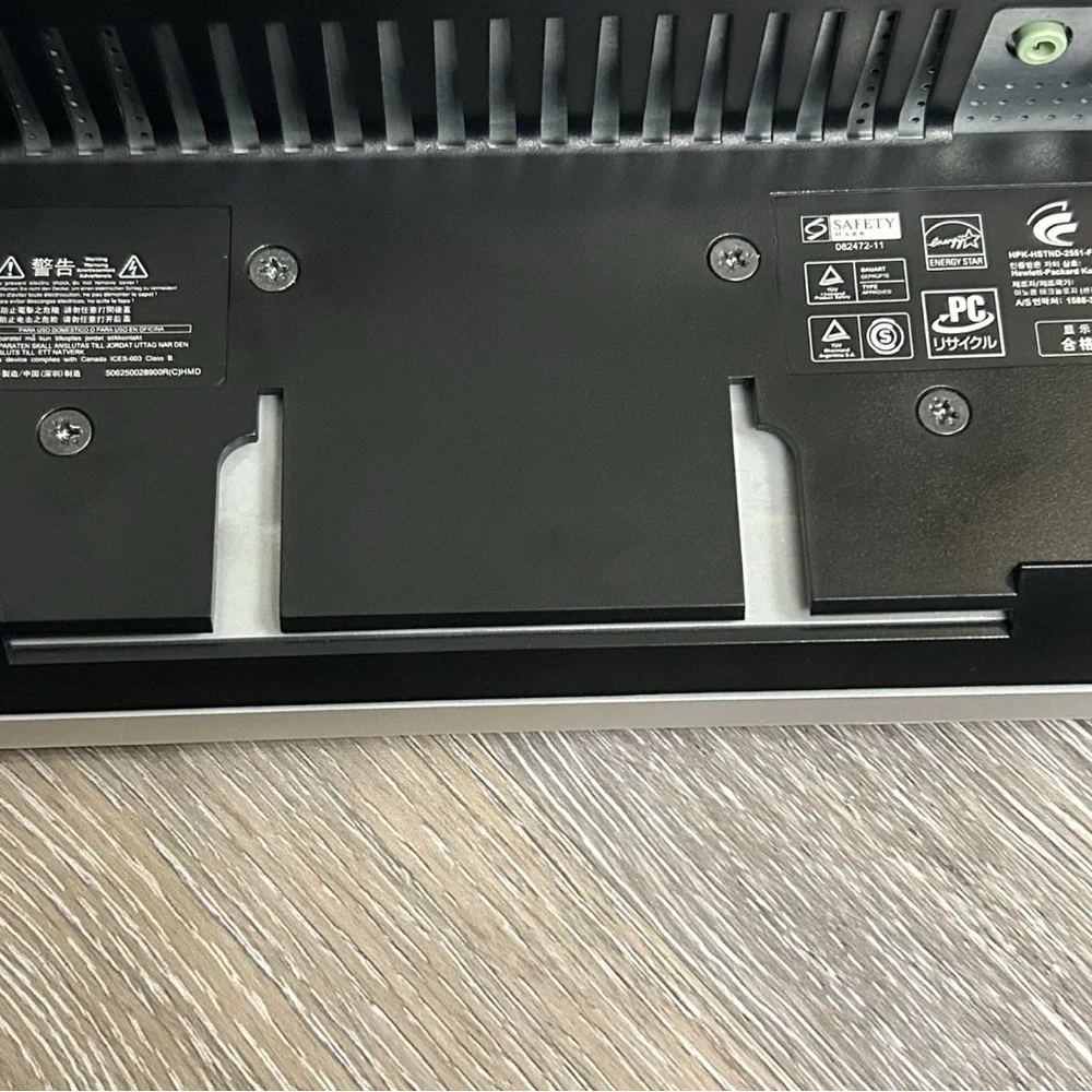 HP 2009m All-in-One Desktop Monitor Computer FOR PARTS w/ Power Cord